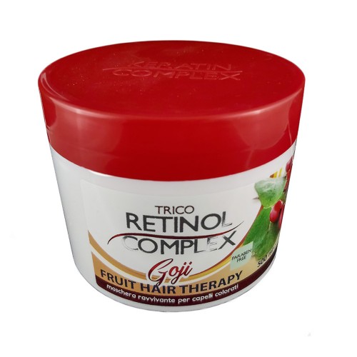 Retinol Complex Trico: Fruit Hair Therapy Goji - Maschera Ravvivante Per Capelli Colorati 500ml Cod. 2071